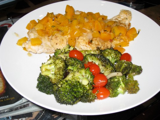 chicken and broccoli