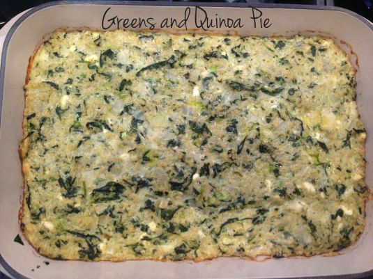 Greens and Quinoa Pi